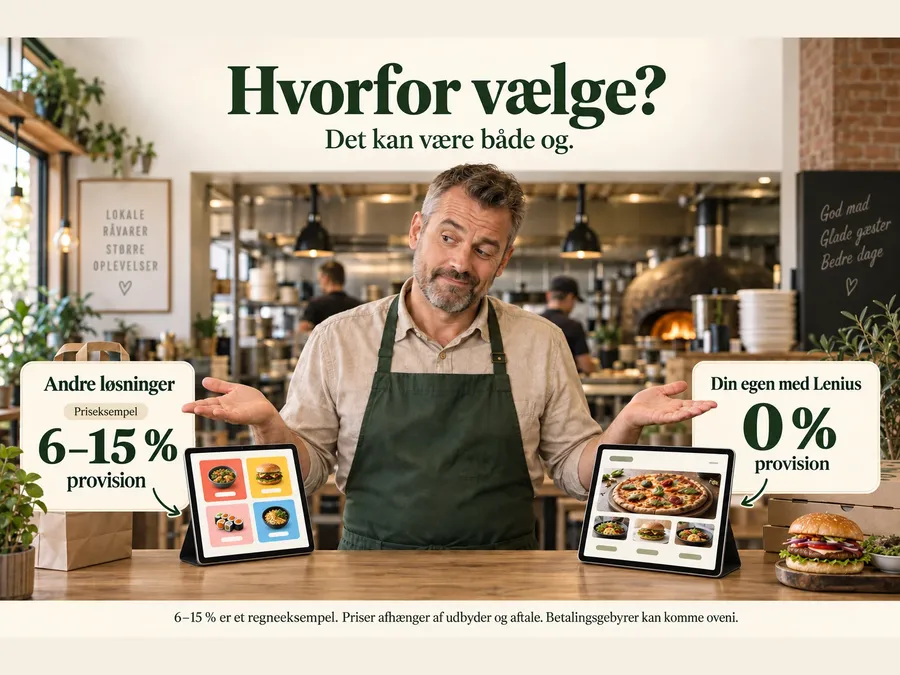 Din egen takeaway? Det behøver ikke være enten eller